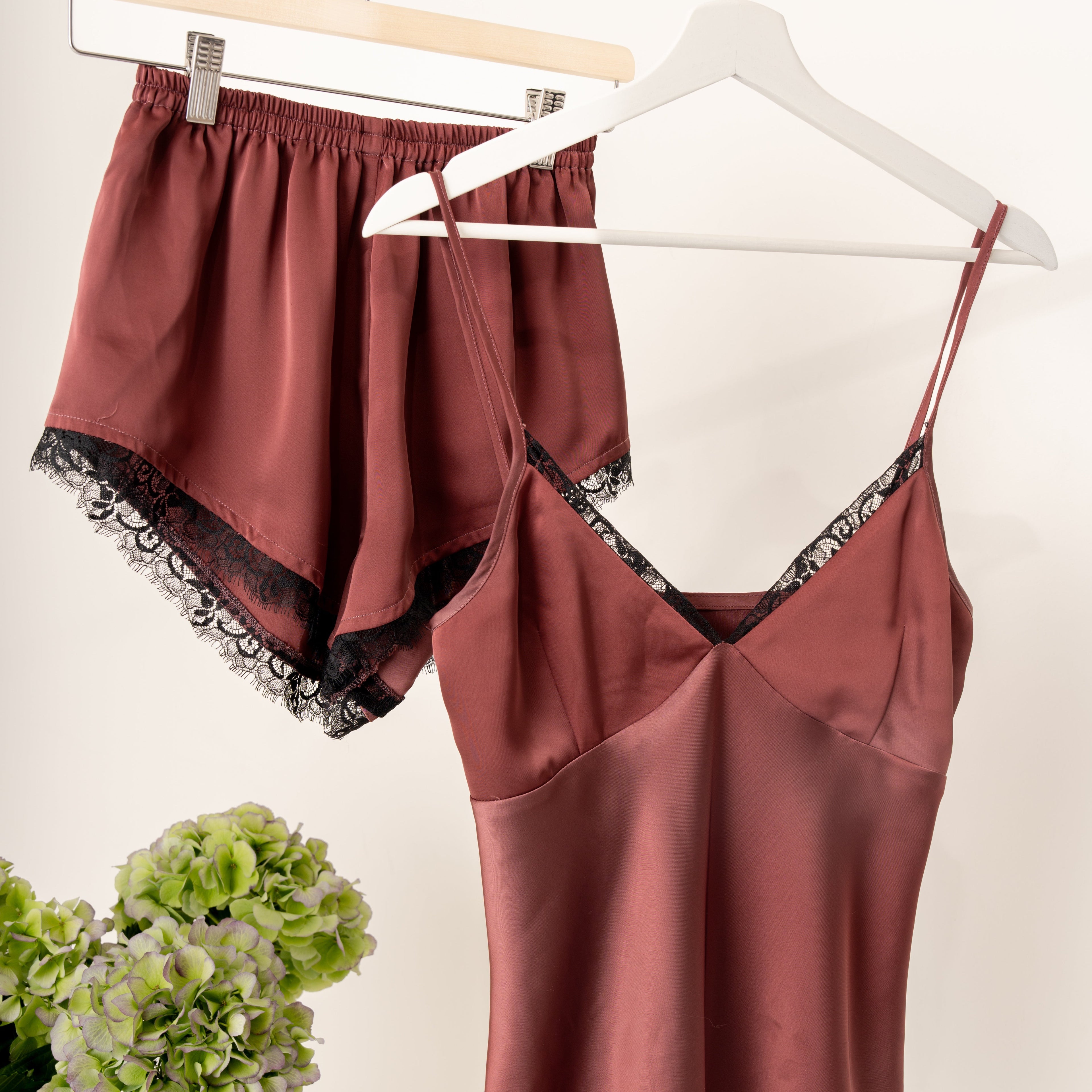 Tulip Silk Set Mocha