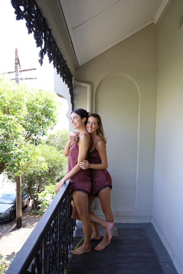 Tulip Silk Set Mocha